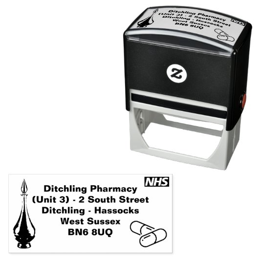 薬局スタンプ セルフインキングスタンプ (インサイチュ)