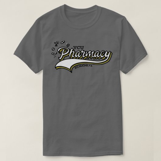 薬局チーム Tシャツ (デザイン正面)