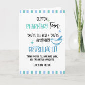 薬局チ感謝していーム カード (正面)