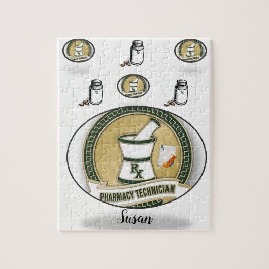 薬局テックジグソーパズルデイジー ジグソーパズル (縦)