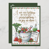薬局テックナースクリスマスカードジョイ応援 シーズンカード (正面/裏面)