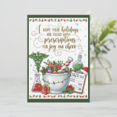 薬局テックナースクリスマスカードジョイ応援 シーズンカード (スタンド正面)