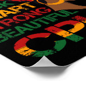 薬局テックCphtアフリカ系アメリカ人ブラック史 ポスター (角)