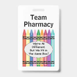 薬局パーソナライズされた技術者 バッジ