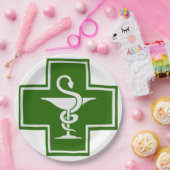 薬局パーティー/卒業 ペーパープレート (パーティー)