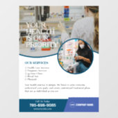 薬局ビジネスサービスカスタム ウィンドウサイン (シート)