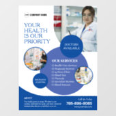 薬局ビジネスサービスカスタム ウィンドウサイン (シート)