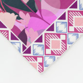 薬局フラワー薬局用ピル フリースブランケット (角)