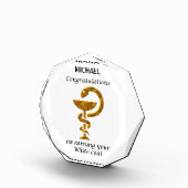 薬局ホワイトコート式おめでとうございます フォトブロック (右)