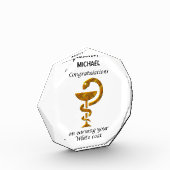 薬局ホワイトコート式おめでとうございます フォトブロック (左)