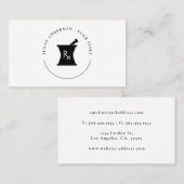 薬局モルタルペスルロゴ名刺 名刺 (正面/裏面)