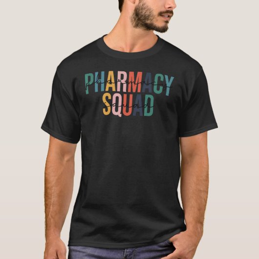 薬局分局薬剤師 Tシャツ (正面)
