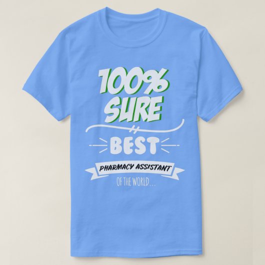 薬局助手おもしろいスローガンホビーワーカー Tシャツ (デザイン正面)