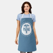 薬局卒業薬剤師PharmD医師 エプロン (着用した状態)