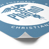 薬局卒業薬剤師PharmD医師 ポスター (角)