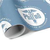 薬局卒業薬剤師PharmD医師 ラッピングペーパー (ロールコーナー)