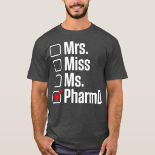 薬局博士後期課程のPharmD卒業式 Tシャツ