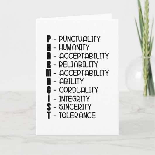 薬局引用文薬剤師薬剤師技術 カード (正面)