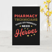 薬局技師技術薬剤師 カード (黄色い花)