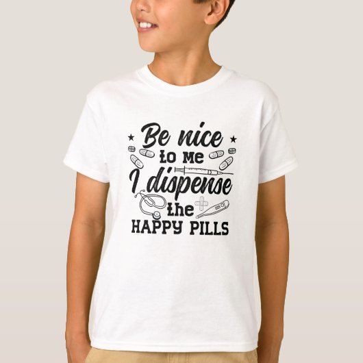 薬局技師薬剤師の技術は私に優れている Tシャツ (正面)