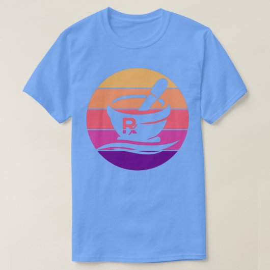 薬局技師薬剤師技術者スタッド1 Tシャツ (デザイン正面)