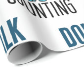 薬局技術が私に話さない私が数えている ラッピングペーパー (ロールコーナー)