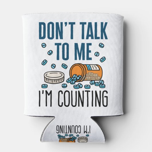 薬局技術が私に話さない私が数えている 缶クーラー (裏面)