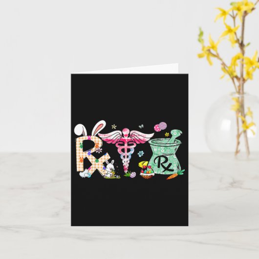 薬局技術イースターデー薬局者認定Phar カード (黄色い花)