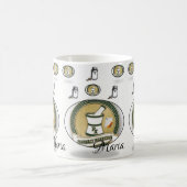 薬局技術マグ コーヒーマグカップ (中央)