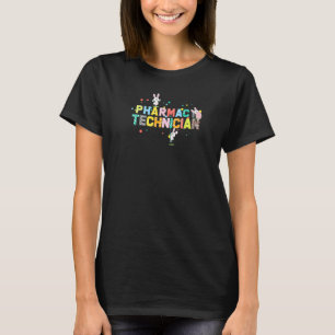 薬局技術技術者バニー薬剤師おもしろいEa Tシャツ