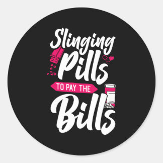 薬局技術技術者薬剤師学生Slingi ラウンドシール