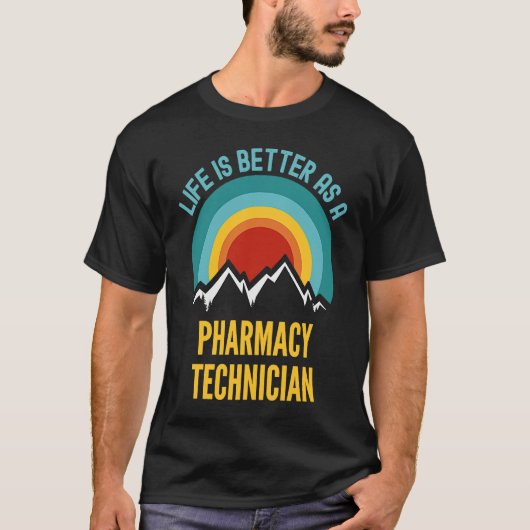 薬局技術者として Tシャツ (正面)