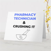 薬局技術者と粉砕It 2 カード (黄色い花)