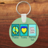 薬局技術者のギフト キーホルダー (正面)