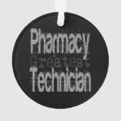 薬局技術者の並外 オーナメント (裏面)