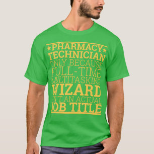 薬局技術者ウィザード薬局箱3 Tシャツ