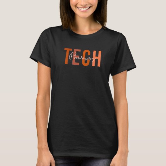 薬局技術者ウィークレトロ薬局技術Appre Tシャツ (正面)