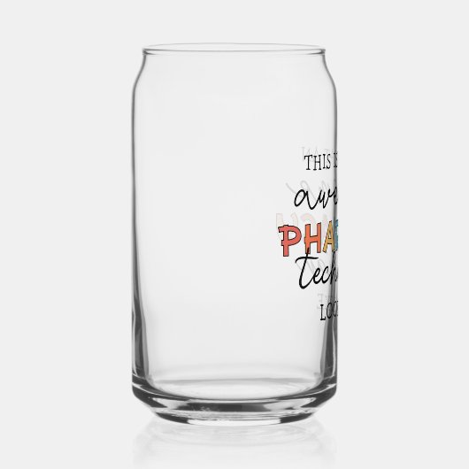 薬局技術者素晴らし薬局技術おもしろい ガラス缶 (右)