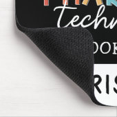 薬局技術者素晴らし薬局技術おもしろい マウスパッド (コーナー)