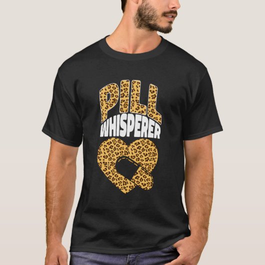薬局技術者薬剤師学生ピルW Tシャツ (正面)