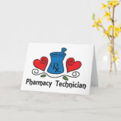 薬局技術者 カード (黄色い花)