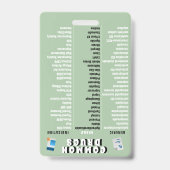 薬局技術者 – トップ50の薬と表示 バッジ (Back)