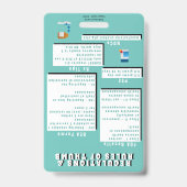 薬局技術者 – 計算/ルール(S2) バッジ (裏面)