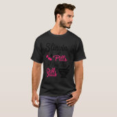 薬局技術者Cpht薬剤師技術 Tシャツ (正面フル)