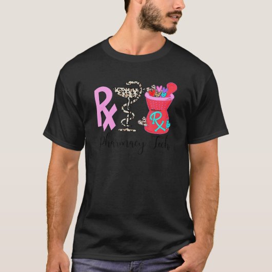 薬局技術者CPhT薬局者技術 Tシャツ (正面)