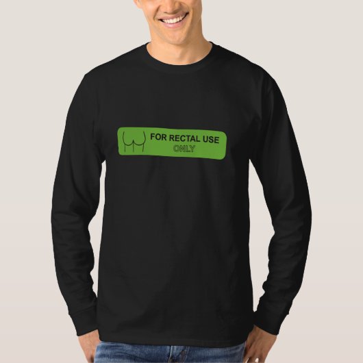 薬局技術薬剤師おもしろいギフト – 直腸U用 Tシャツ (正面)