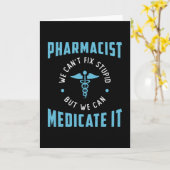 薬局技術薬剤師It技術を治療する カード (黄色い花)
