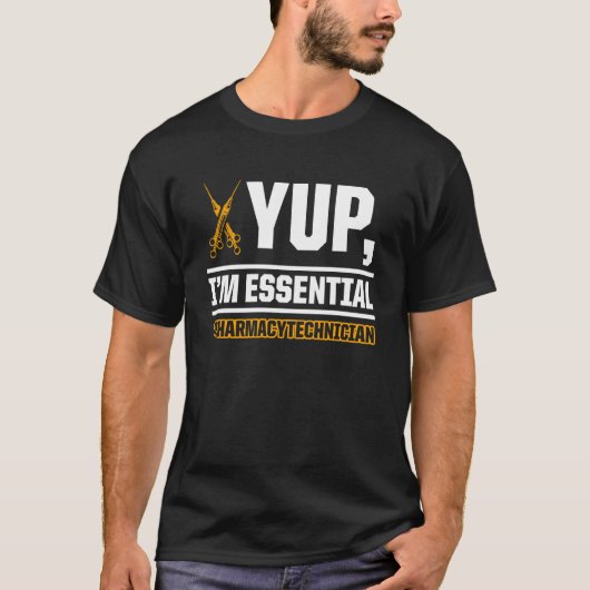 薬局技術認定医薬品テクノロジー・プルオーバー Tシャツ (正面)