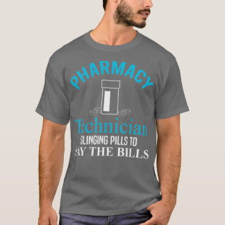 薬局技術TPharmacy技術者による支払い Tシャツ