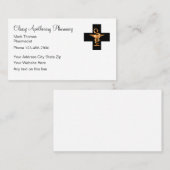 薬局薬剤師 名刺 (正面/裏面)